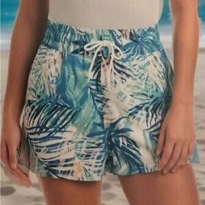 OP Ocean Pacific Palm Print Board Shorts XS